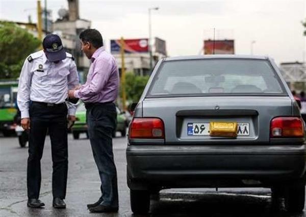 برخورد جدی پلیس با خودرو‌های پلاک مخدوش