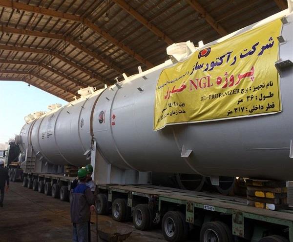 ساخت مهمترین تجهیز طرح NGL خارگ توسط ایرانی‌ها/یک گام بلند برای تحقق رویای خاموش شدن مشعل‌ها در خلیج فارس