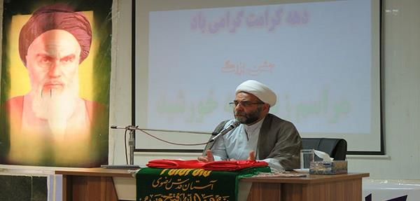 افتخار نظام ما این است که الگوی ما اهل بیت (ع) هستند