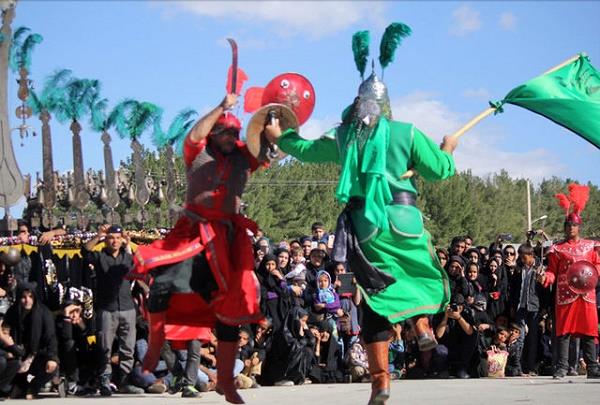 گروه تعزیه ابوالفضل خارگ تنها گروه بین المللی استان بوشهر